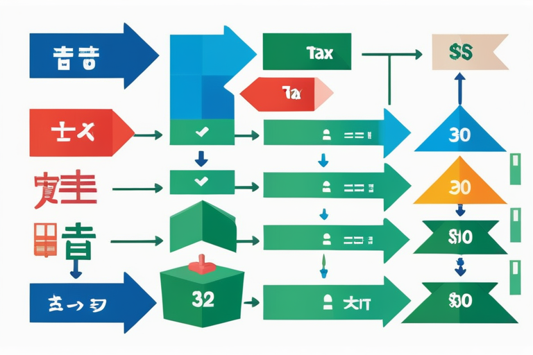 A flowchart showing how a decrease in specific dependent deduction (63万円→38万円) leads to an increase in taxable income for both income tax and resident tax, which then impacts the Furusato納税 limit calculation formula by changing the '個人住民税所得割額' and '所得税率', ultimately resulting in a lower Furusato納税 limit. Use arrows and clear labels for each step.