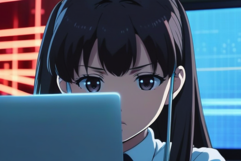 A person looking at a laptop screen with a worried expression, overlaid with a padlock icon and question mark, illustrating concern about online security.