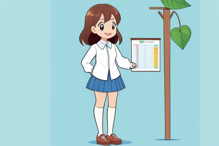 A comparison chart visually contrasting 