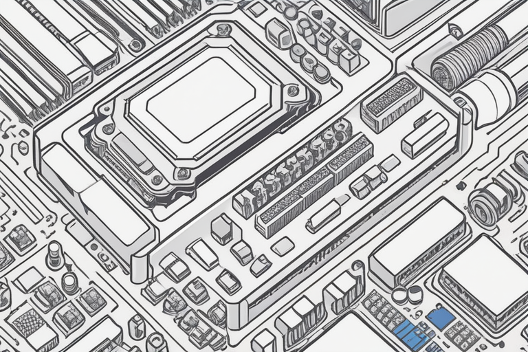 A person building a desktop PC with various components, surrounded by electronic circuit boards and soldering tools, symbolizing the fusion of self-built PCs and electronic crafts. The background subtly features Japanese traditional patterns, representing the 