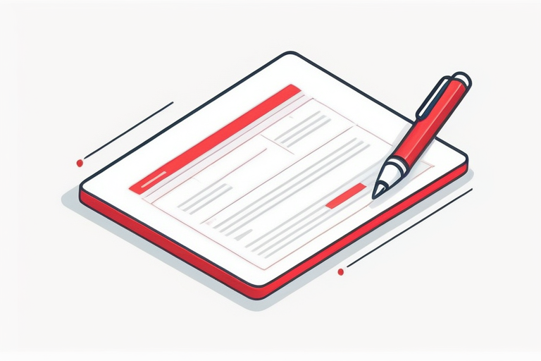 Sample resident tax decision notice with red boxes highlighting the