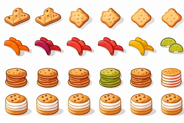 A comparative chart displaying three exampleふるさと納税返礼品 (NPO cookie, traditional pickle, irregular vegetable set) with a 5-star rating for each of the five contribution metrics (Local Sourcing, Job Creation, Culture Preservation, Social Impact, Information Dissemination), visually highlighting their strengths.