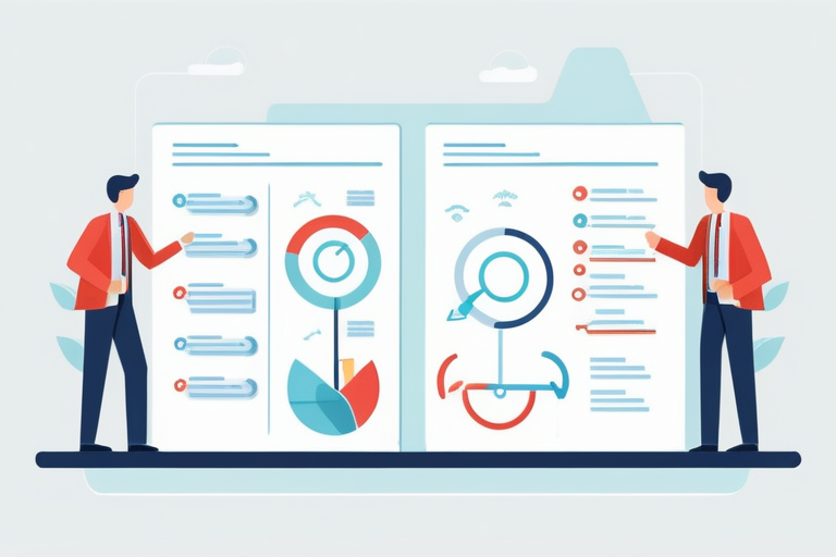 A person calmly analyzing a flowchart for decision-making regarding their career path, symbolizing the 3-step action plan.