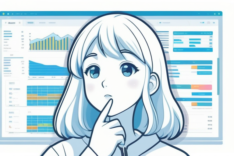 A person looking thoughtfully at multiple accounting software logos on a screen, making a decision based on various criteria.