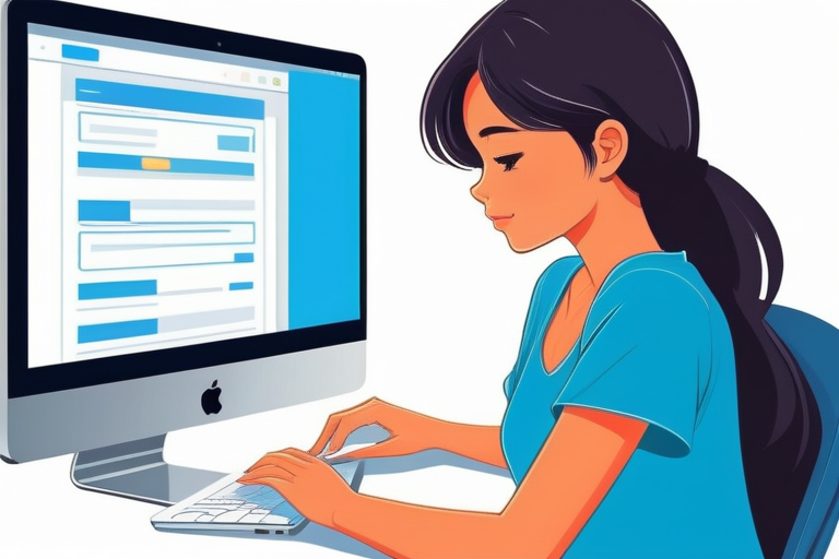 A Mac laptop displaying a web browser with an e-Tax portal, next to a smartphone with a banking app, illustrating the seamless digital workflow for tax filing.