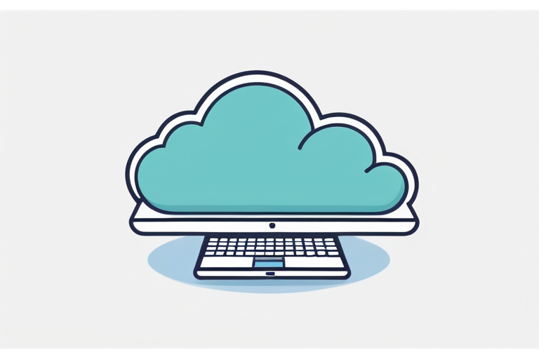 Cloud-based vs. Installed software data flow comparison, showing data stored on a central server for cloud and on individual devices for installed, with multiple devices accessing the cloud server via browser.