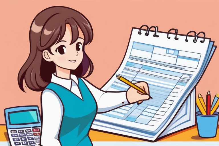 A flow chart illustrating the steps for applying for specific expenditure deduction, including document preparation, employer certification, tax return filing, and submission.