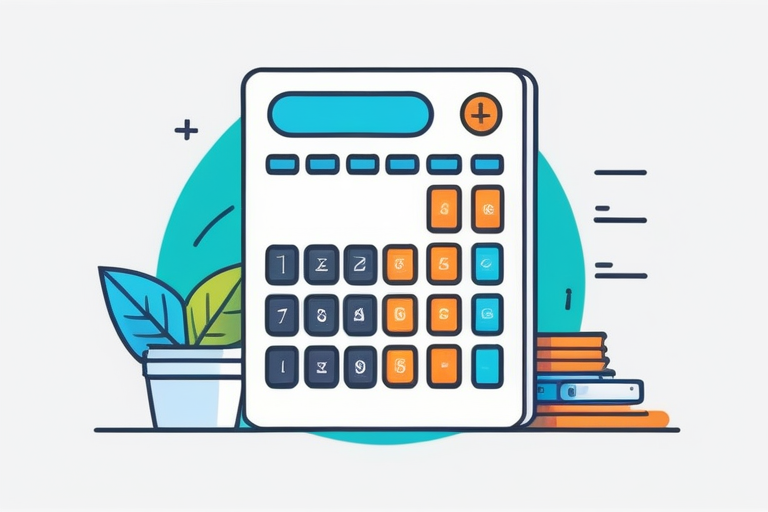 A person looking at a calculator and tax forms, with numbers like 199,999.5 and 200,000.0, illustrating the concept of rounding and tax thresholds.