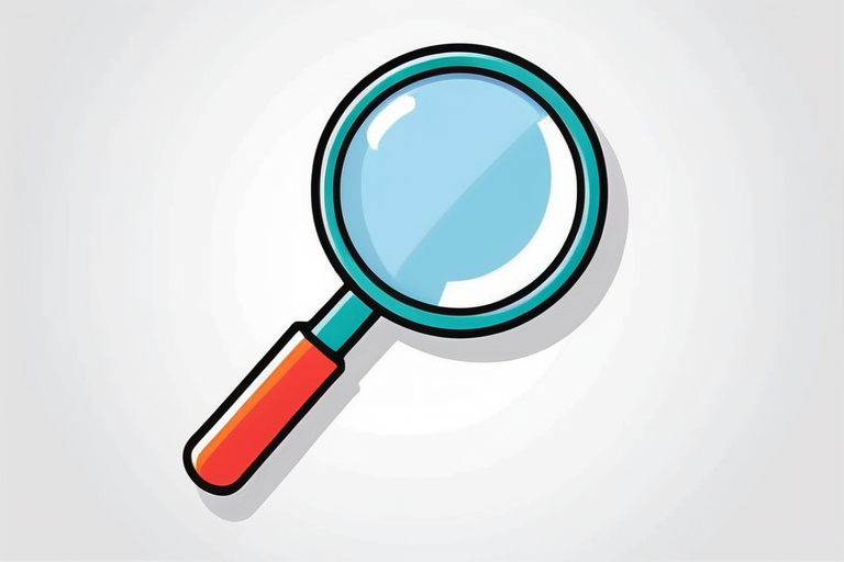 A checklist with three items marked, representing the steps for managing online presence before a job search. A magnifying glass is hovering over the checklist, symbolizing thorough review. The background is clean and professional.