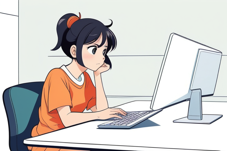 A person looking perplexed at an old computer screen displaying tax forms, while a modern laptop sits next to it, symbolizing a dilemma.