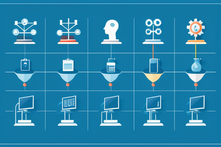 Flowchart illustrating the difference between AI matching (inferring relevant jobs from user experience and skills) and keyword search (matching exact text in job postings).