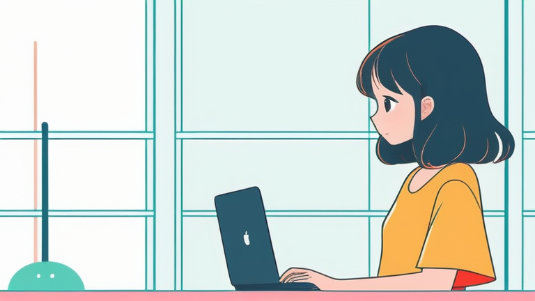 A thoughtful anime girl browsing products in a store and on a laptop, contemplating her choice. | https://artificali-blog.com/wp-content/uploads/2026/03/body_bp_shk_0881_2_1773495183.png