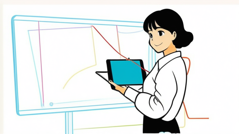 A friendly, professional woman with a warm smile, reassuring a worried person about complex topics.