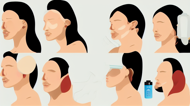A visual guide showing the correct steps for applying JOOMO, from patch test to washing off the cream and applying moisturizer