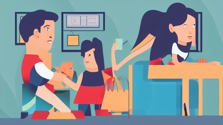 A customer receiving cash immediately after an appraisal service