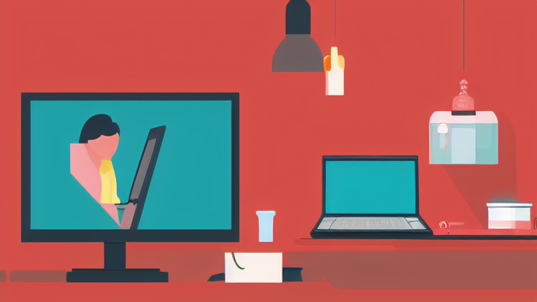 A person using a laptop to handle inheritance procedures online.
