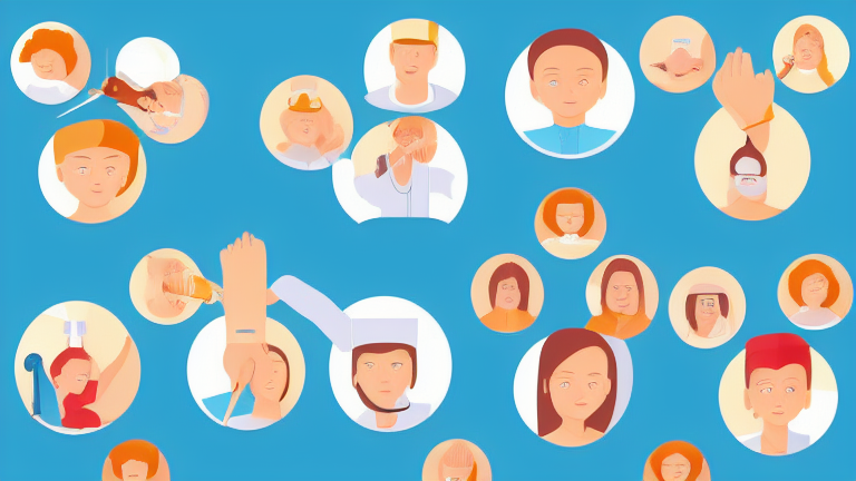 A detailed comparison table showing the features of various nursing care job agencies